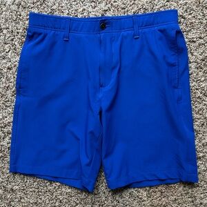 Modern style *Under Armour* lightweight wicking blue casual golf ⛳️ shorts - 34